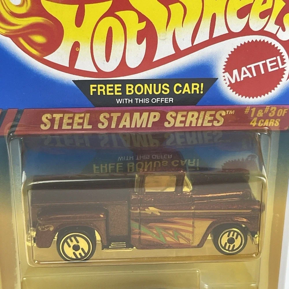 Hot Wheels 2 Pack Steel Stamp Series 56 Flashsider And Steel Passion 1994